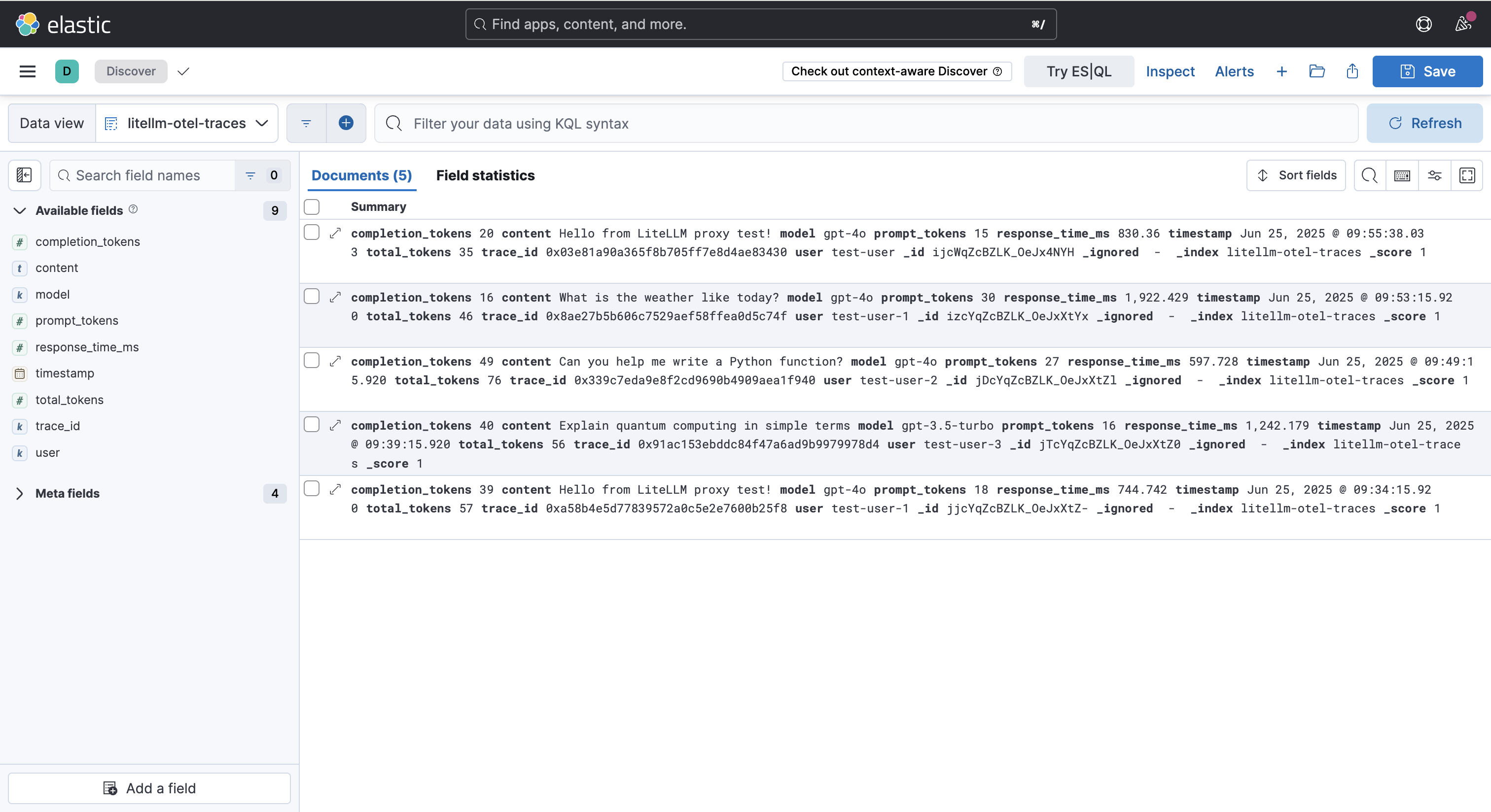 Elasticsearch Demo